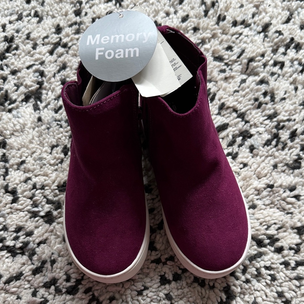 GAP Kids Purple Memory Foam Boots